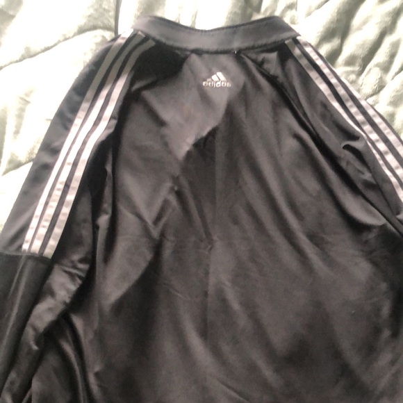 black Adidas Golf Quarter Zip Size Large - Picture 4 of 4